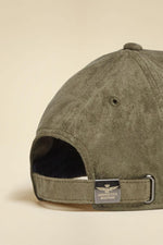 Beige suede cap - Image n°3