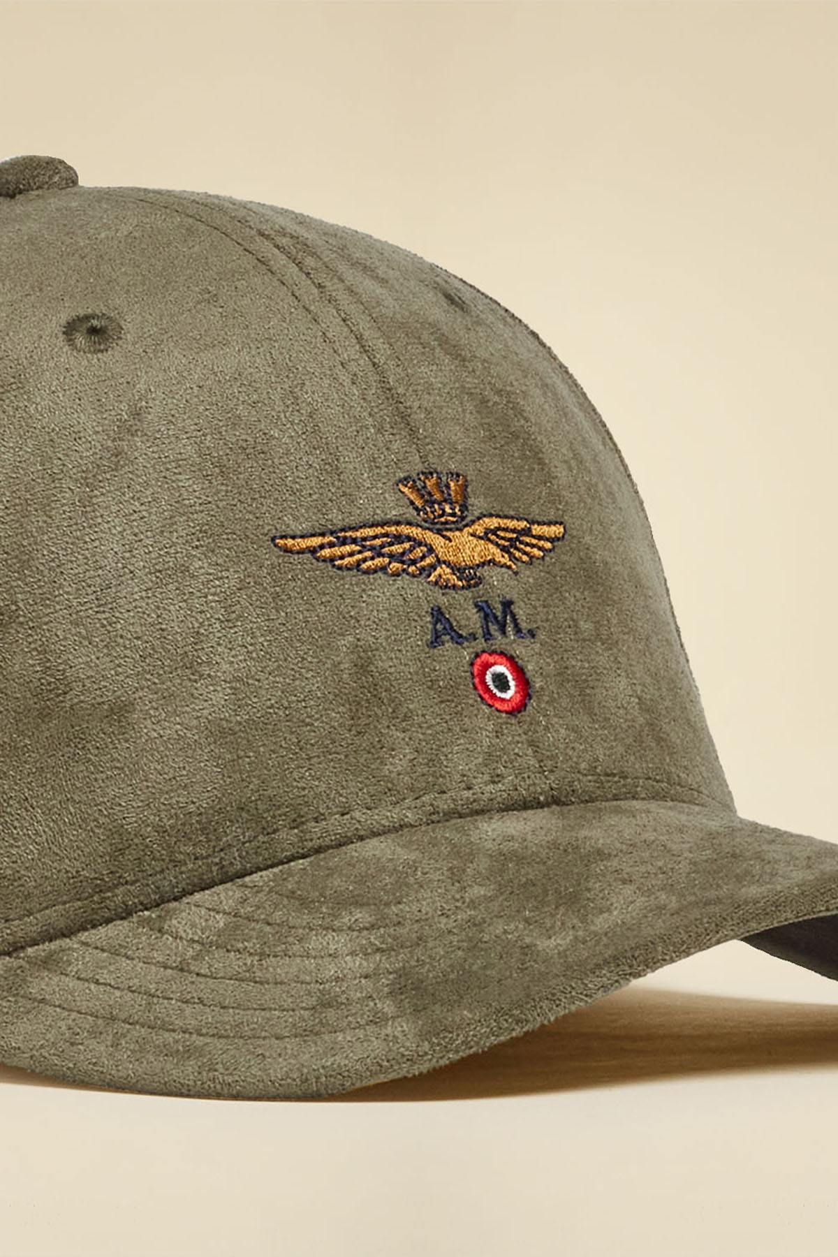 Beige suede cap - Image n°2