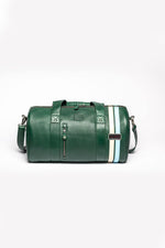 24h Le Mans 66 green leather travel bag - Image n°4