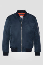 Navy blue MA-1 bomber jacket - Image n°1