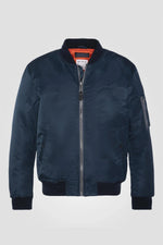 Navy blue MA-1 bomber jacket - Image n°1
