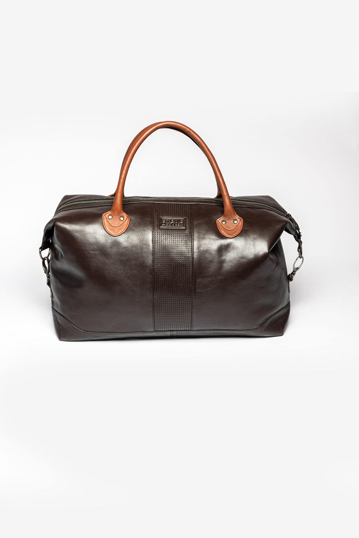 Leather weekend bag - Image n°3