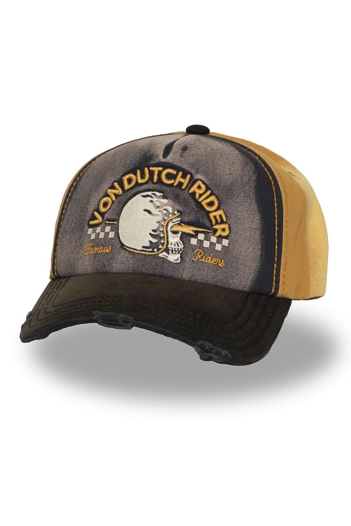 Moto Riders cap with used effect - Image n°3