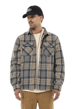 Checked overshirt jacket - Image n°1