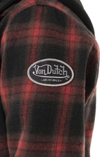 Red and black lumberjack overshirt - Image n°4