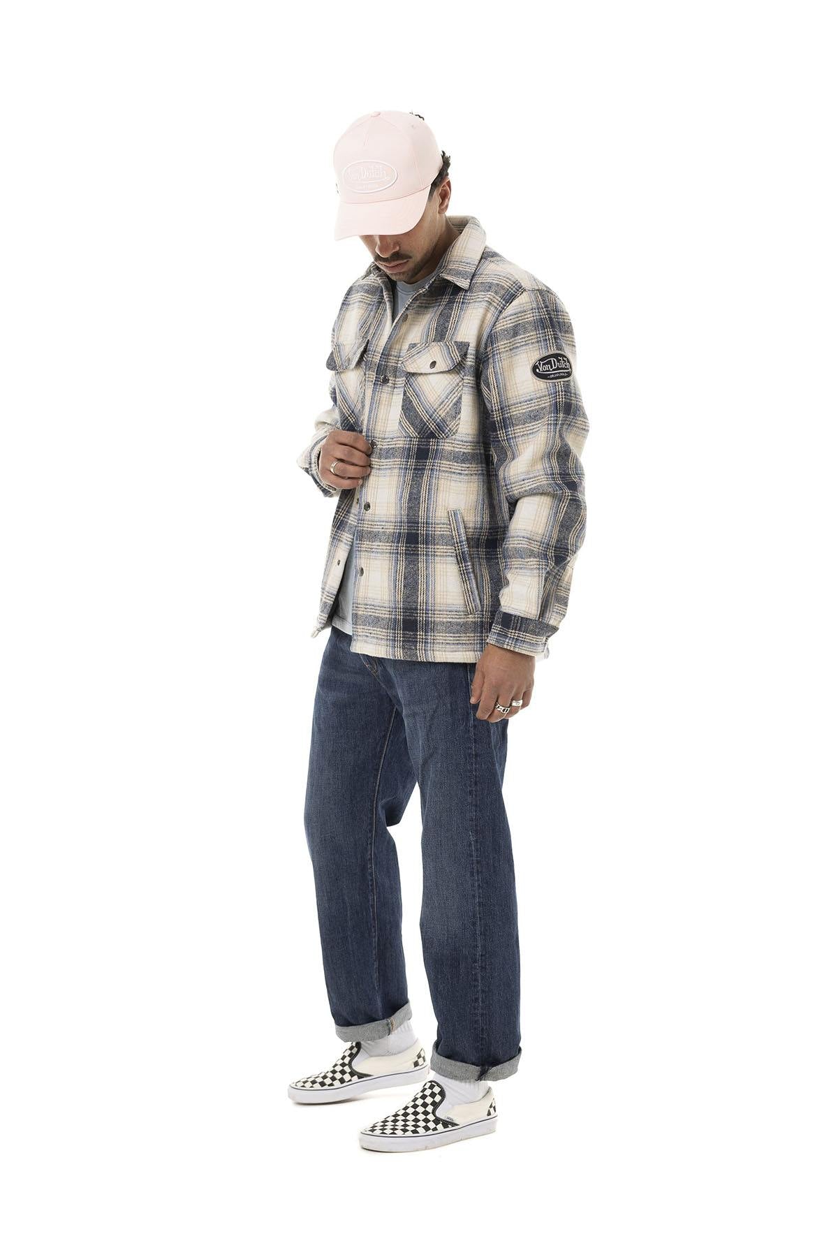 Checked overshirt jacket - Image n°3