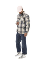 Checked overshirt jacket - Image n°3