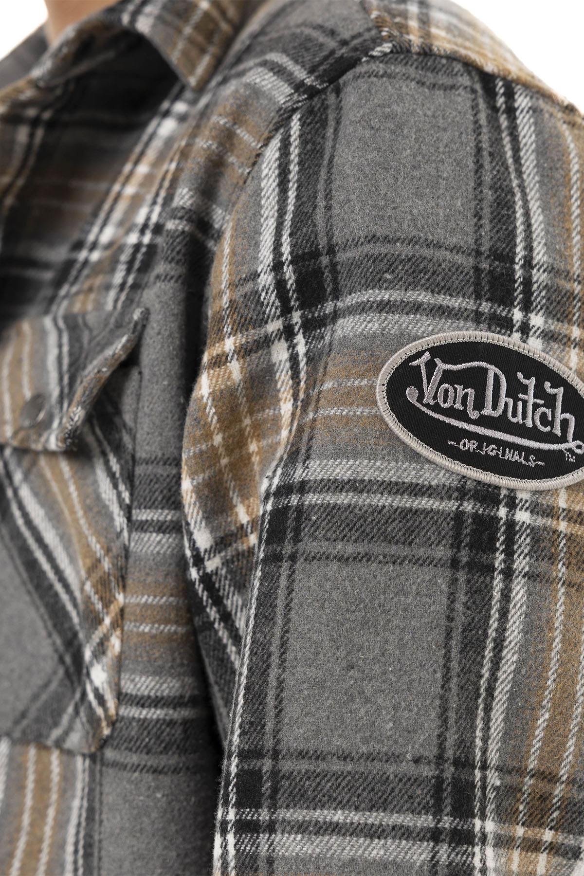 Checked overshirt jacket - Image n°5