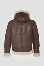 Bombardier B-3 cognac with hood - Image n°2