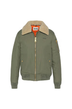 Sage and beige B-15 army jacket - Image n°2