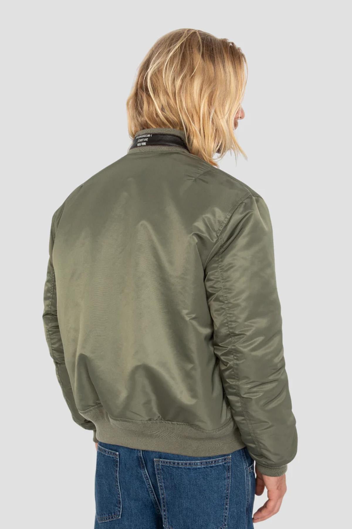 MA-1 Sage Khaki Limited Edition Bomber Jacket - Image n°3