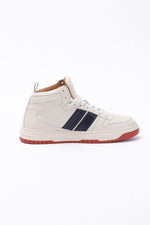 Shelby ecru leather high-top sneakers - Image n°5