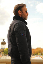 Patrouille de France jacket with detachable sherpa collar - Image n°2
