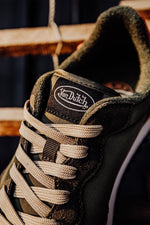 Khaki and orange camo trainers - Image n°5