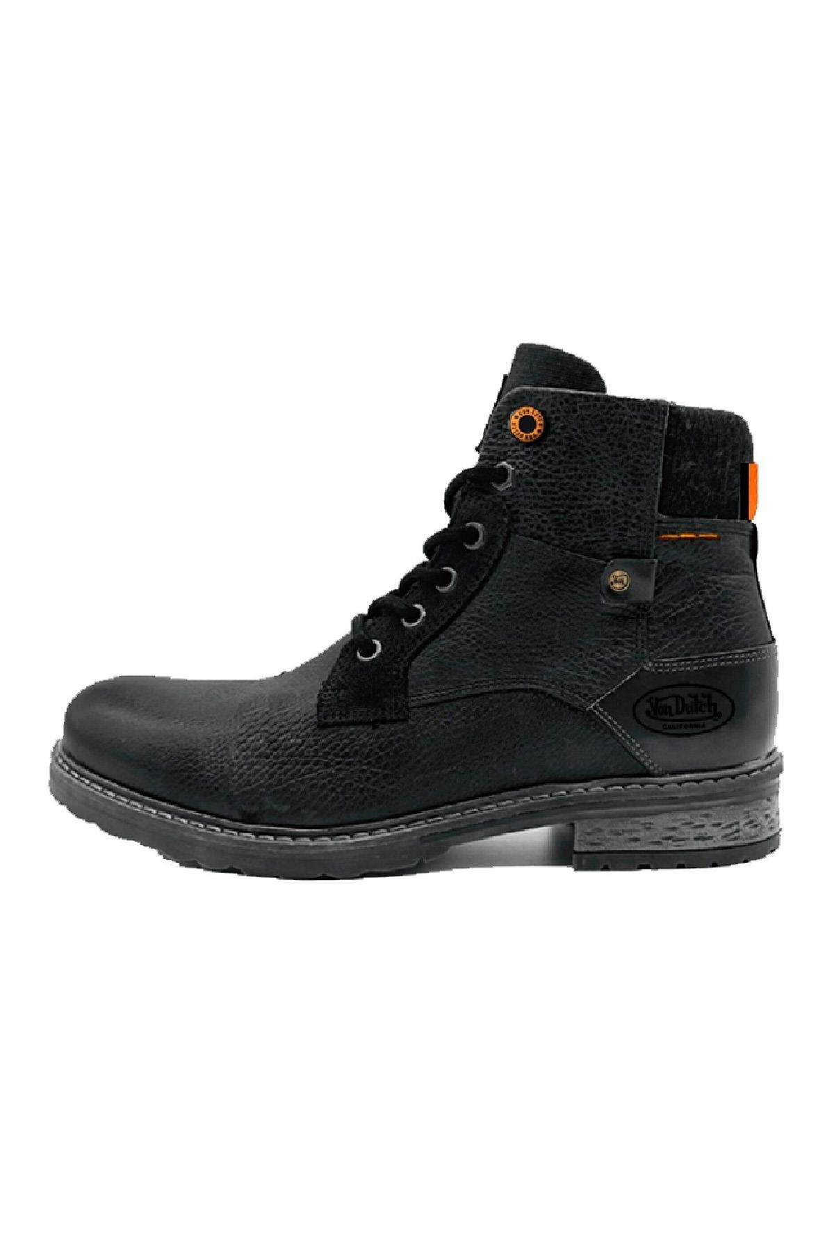 Von Dutch black leather boots - Image n°1