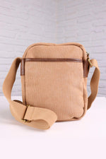 Von Dutch camel-colored textile bag - Image n°2