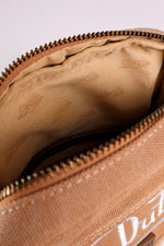 Von Dutch camel-colored textile bag - Image n°5