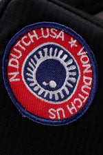 Black textile bag with Von Dutch patches - Image n°9