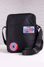 Black textile bag with Von Dutch patches - Image n°2