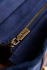 Von Dutch blue textile schoolbag - Image n°3