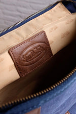 Von Dutch blue textile schoolbag - Image n°6