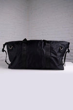 Black sports bag with Von Dutch patches - Image n°5