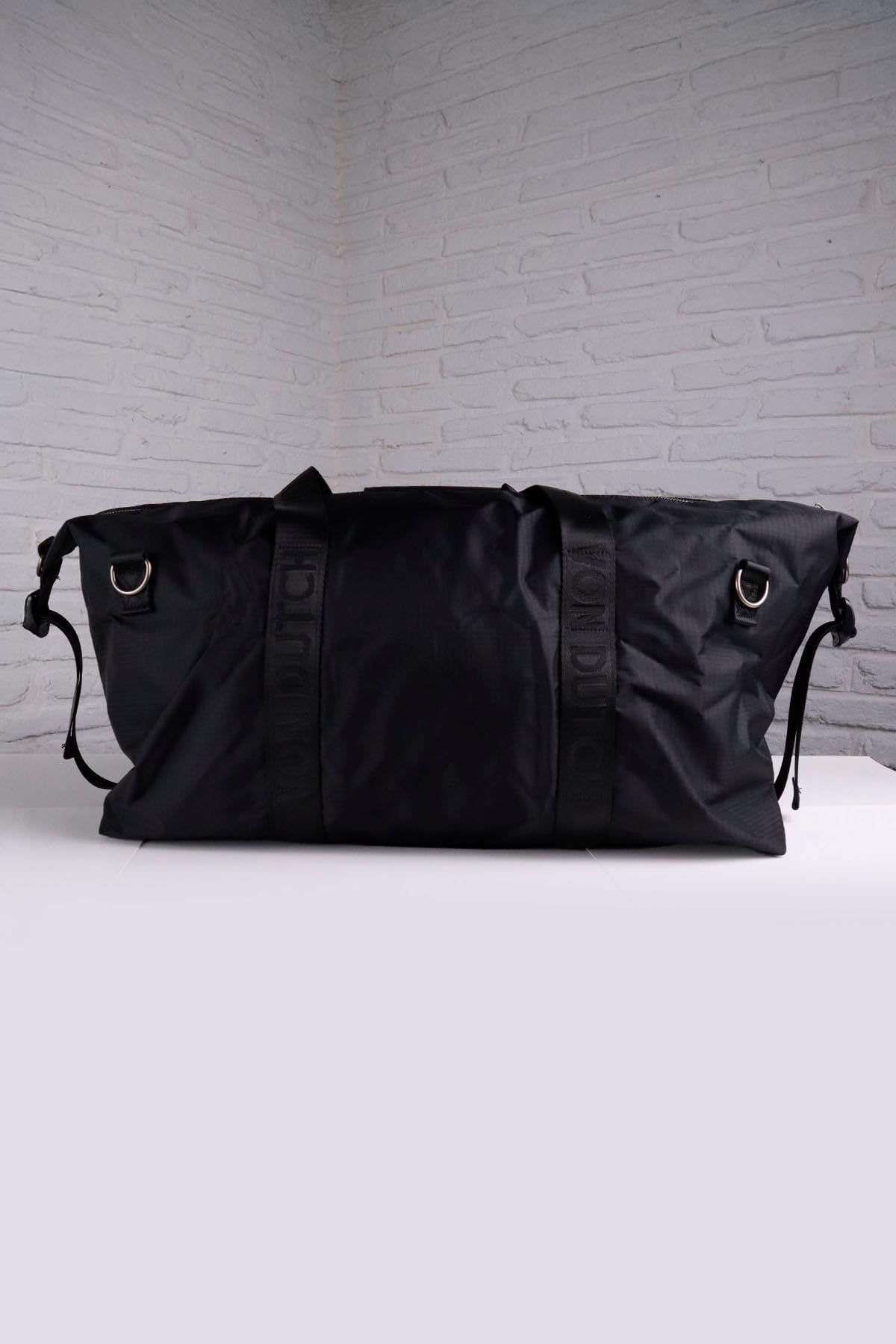 Black sports bag with Von Dutch patches - Image n°5