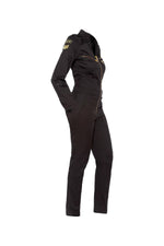 Women's Lightweight Black Branded Jumpsuit - Image n°4