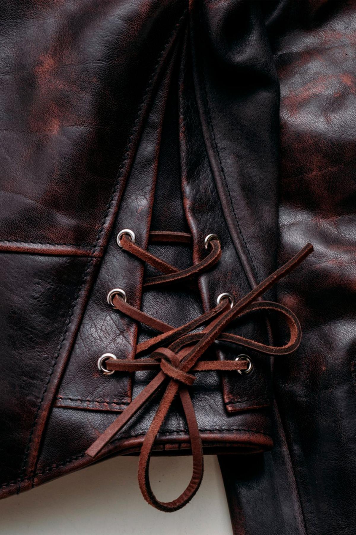 Perfecto leather jacket made in the USA with Teacore finish - Image n°13