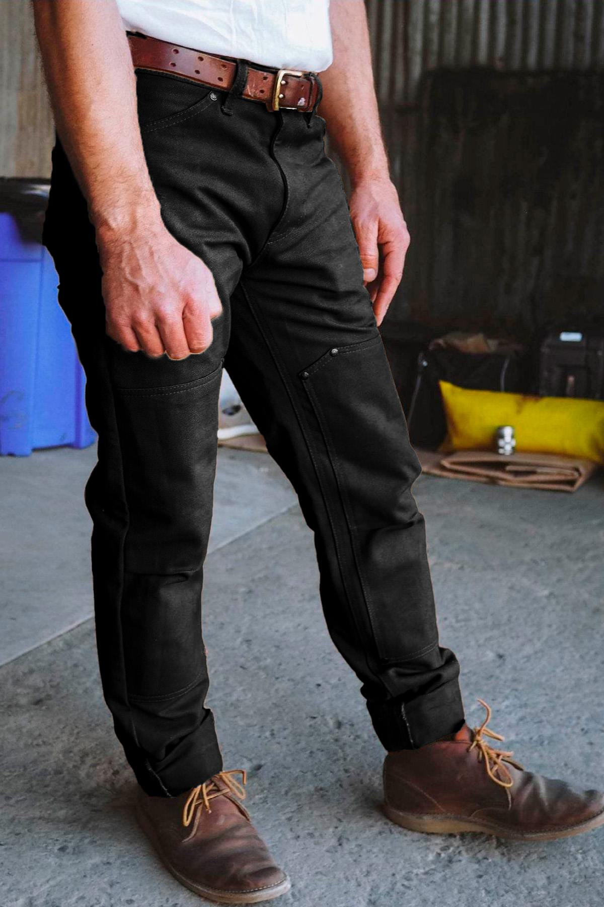 Black work trousers - Image n°1