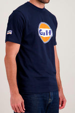 Navy blue Gulf T-shirt - Image n°3