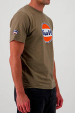 Olive green Gulf T-shirt - Image n°3