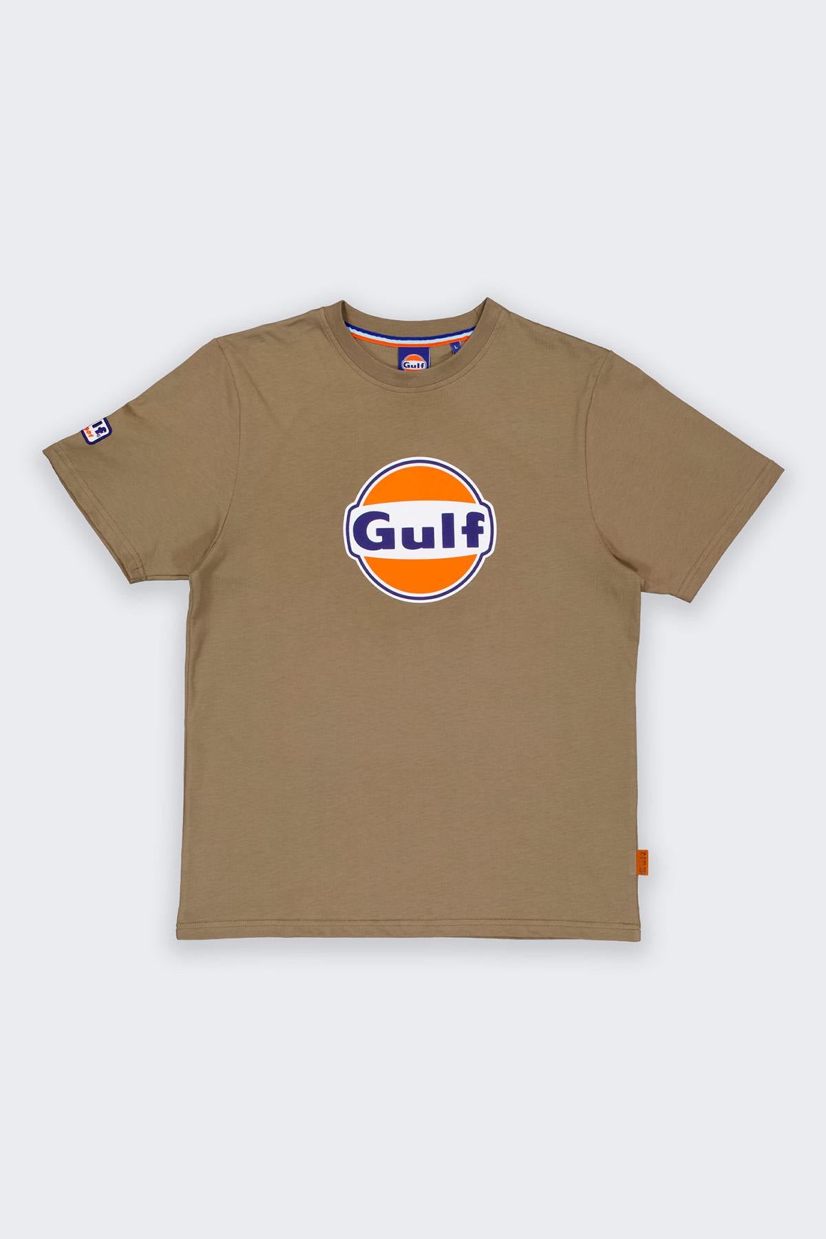 Olive green Gulf T-shirt - Image n°4