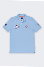 Light blue Gulf polo shirt - Image n°5