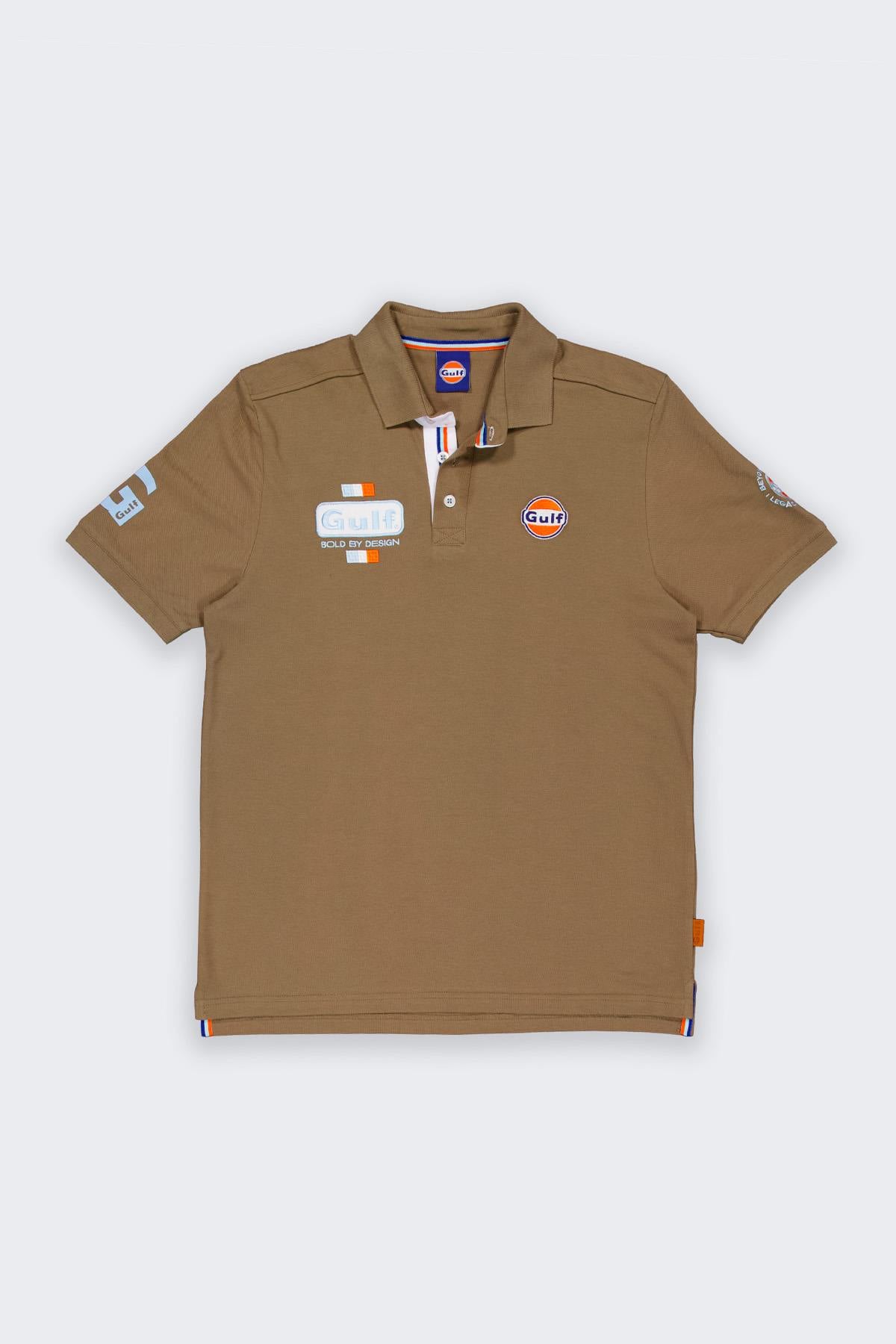 Olive green Gulf polo shirt - Image n°5