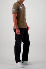 Olive green Gulf polo shirt - Image n°4