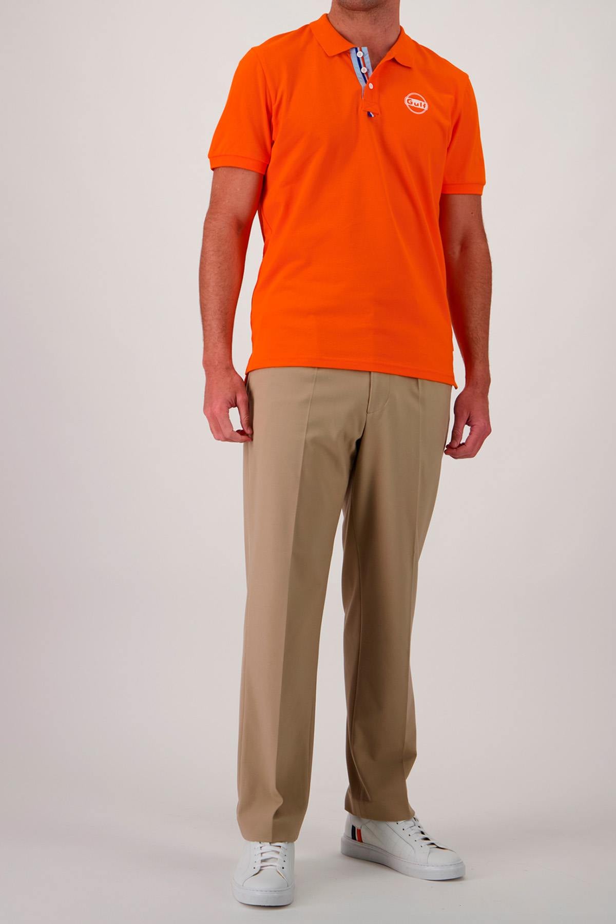 Orange Gulf polo shirt - Image n°3