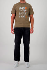 Olive Green Gulf “A History of Racing” T-Shirt - Image n°2