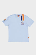 Light blue Gulf racing t-shirt - Image n°4