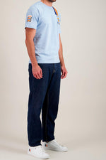 Light blue Gulf racing t-shirt - Image n°2