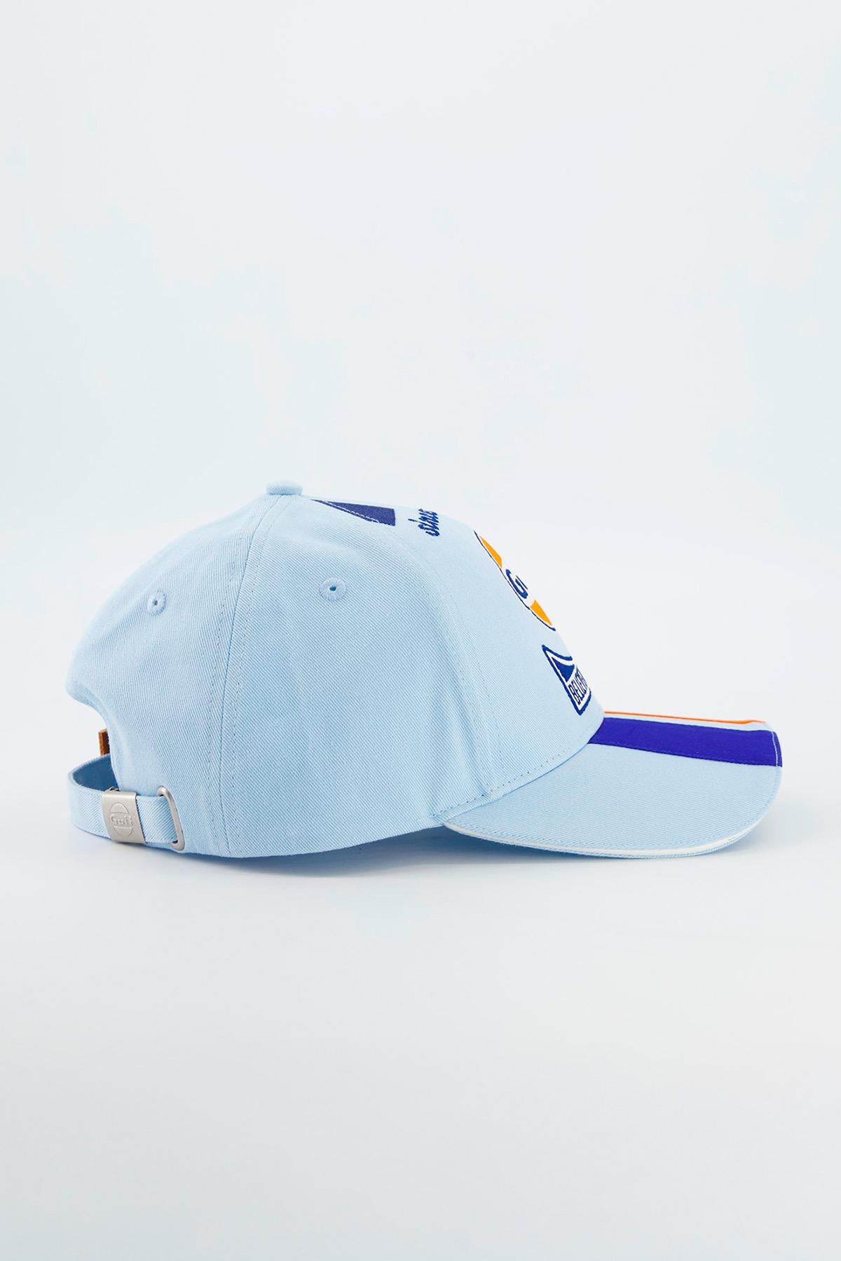 Light blue Gulf racing cap - Image n°3