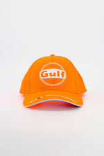 Orange cap with white Gulf logo - Image n°1