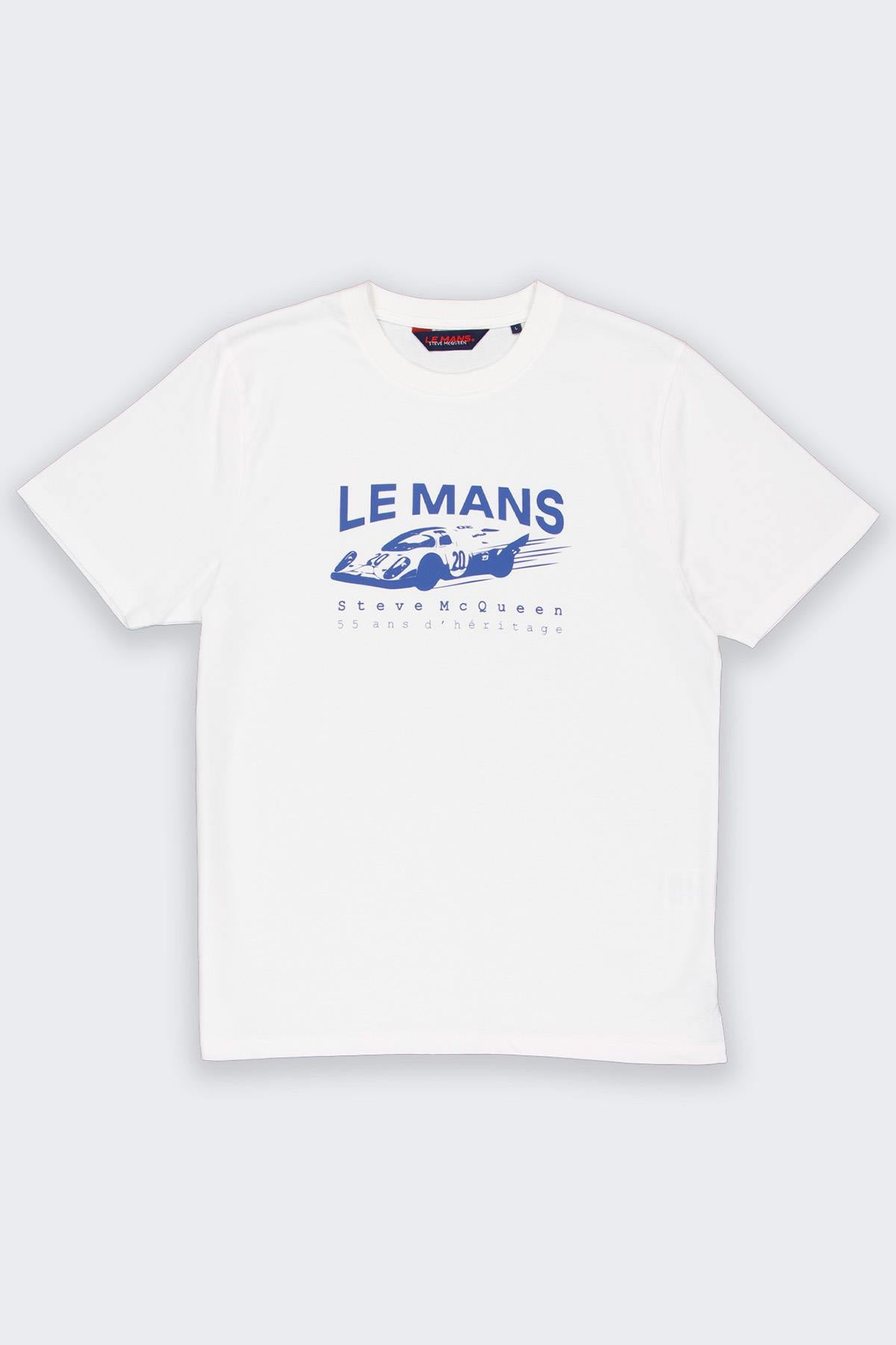 Le Mans Steve McQueen white t-shirt - Image n°4
