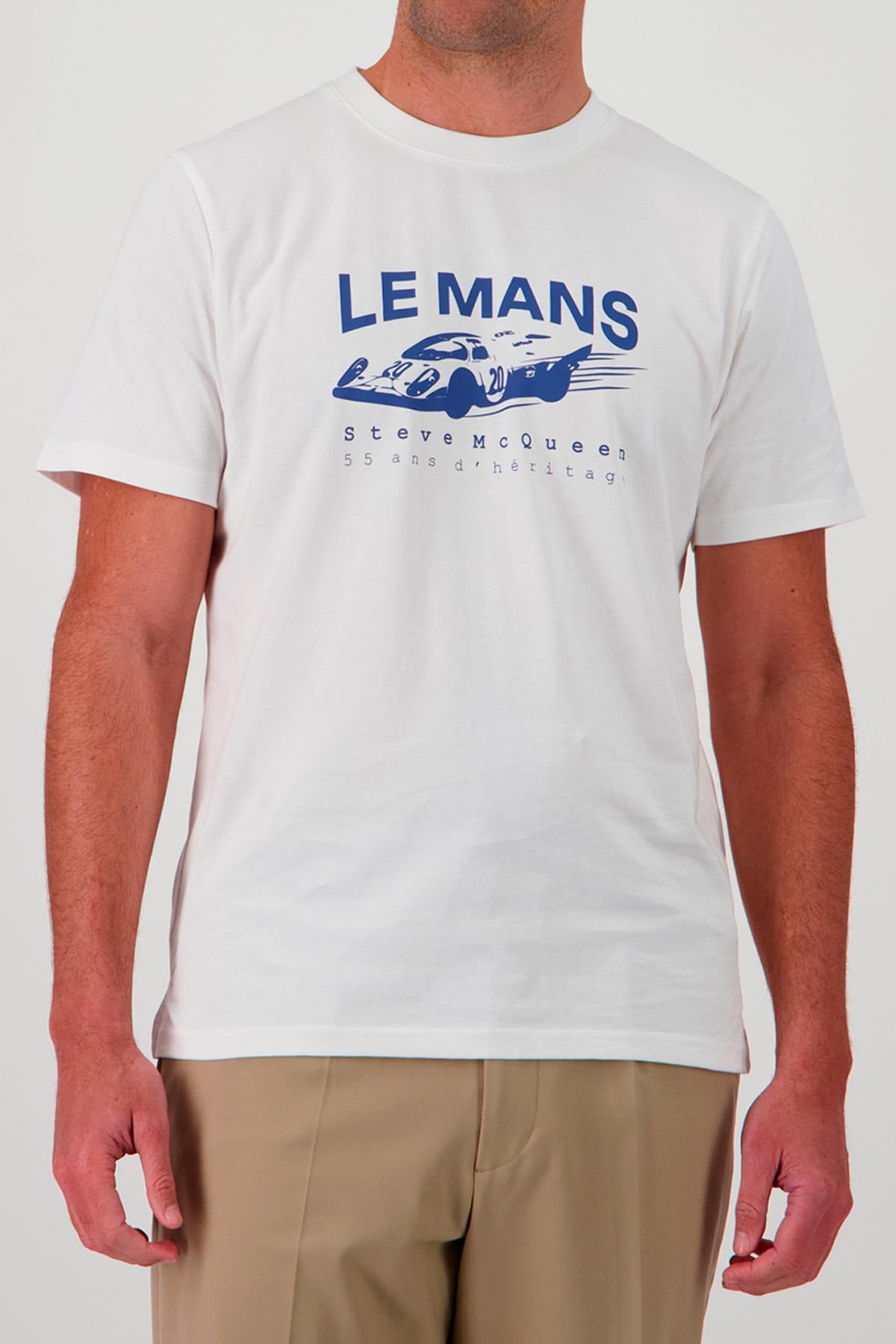 Le Mans Steve McQueen white t-shirt - Image n°5