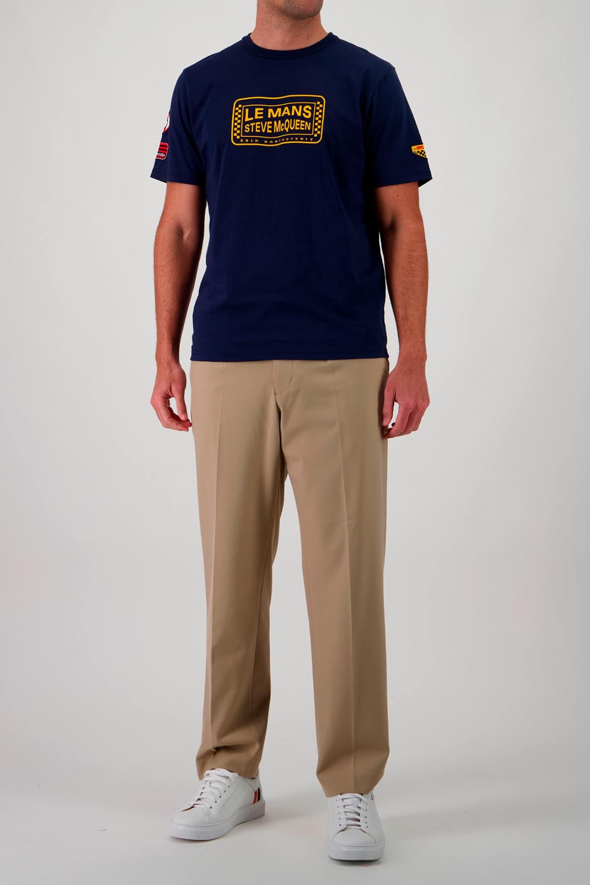 Navy blue Steve McQueen t-shirt - Image n°2