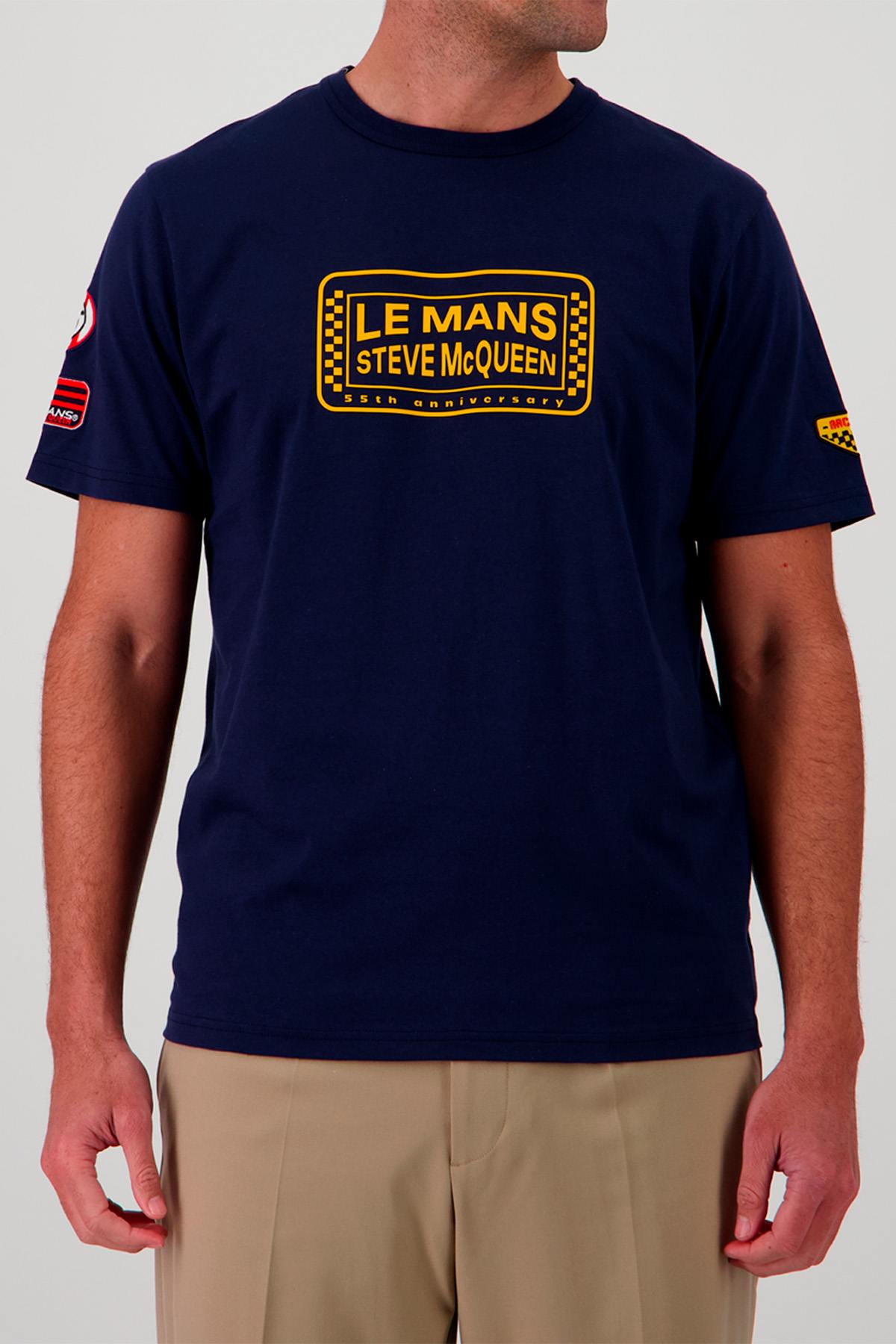 Navy blue Steve McQueen t-shirt - Image n°1