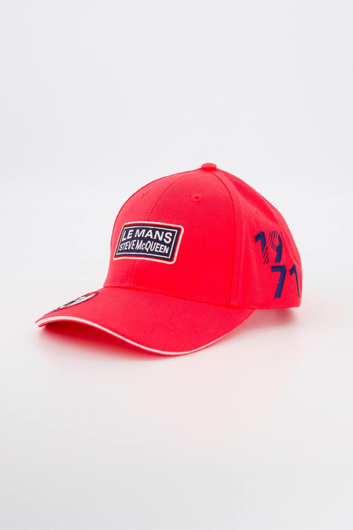 Steve McQueen bright red cap - Image n°2