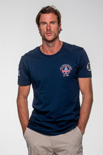 Shelby men's navy blue t-shirt - Image n°3