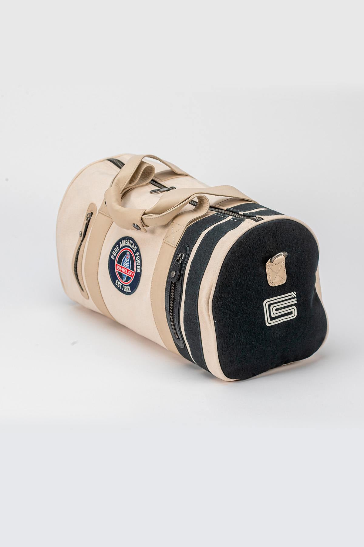 Shelby ecru canvas sports bag - Image n°2