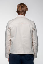 Off-white canvas jacket with Shelby patches - Image n°2